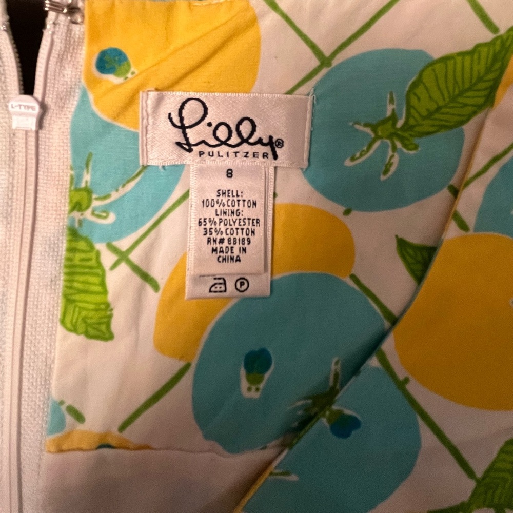 Lilly Pulitzer white label dress - Picture 3 of 4